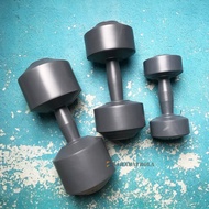 Empty Barbell PVC Plastic Dumbbells Thickness 3kg 5kg 7kg 10kg Ball Friends