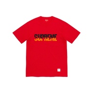 Supreme Flame Short Sleeved Tee Red (FW19)