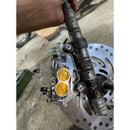 SUPRA 125 KARISMA CALIPER BRACKET 81 69 disc 220 /STD Caliper Brake