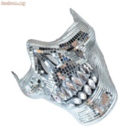 feelsaa Stylish Crystal Skull  Skeleton Dress Up  for Fashionable Party Goers