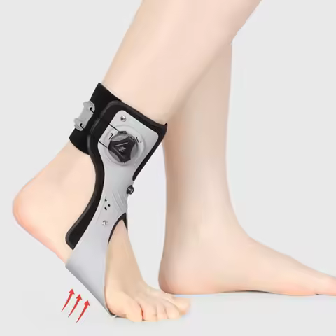 Ankle Joint Foot Orthosis Foot Drop Support Brace Weightlight Easy Wearing Adjustable Tightness Impr