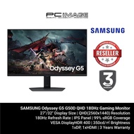SAMSUNG Odyssey G5 G50D QHD 180Hz Gaming Monitor