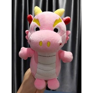 Dragon Lottery Plush Pink 7.5 Inches
