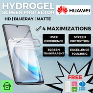 HUAWEI Hydrogel Screen Protector Ascend P8 P8Lite P8Max Y300 G7 GX1 D2 Mate7 Transparent Film w Free