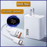 Bộ Sạc Xiaomi 90W Max Siêu Nhanh Nhãn Vàng USB - Type C