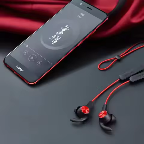 Honor XSport AM61 Bluetooth Wireless Earphones In-Ear with Mic for Huawei IOS Android Easy Charge He
