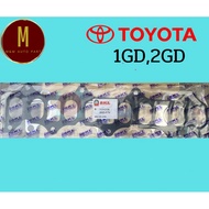 Intake-Exhaust Gasket TOYOTA 1GD 2GD-FTV (Pure Steel) HILUX REVO D-4D COMMONRAIL 2.4 2.8 Brand skl