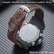 GWG-2000 Adapter Strap 22mm watchband For Casio Mudmaster II GWG-2000 GWG-2040 retro leather Strap C