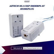 AZTECH HL115EP 500MBPS AV HOMEPLUG