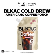 BLKAC Cold Brew Liquid Black Coffee 230ml Zero Sugar | Americano / Hazelnut - 1 serving [ HALAL]