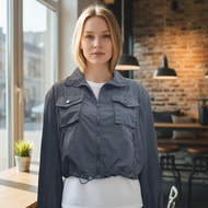 (A0131) Shi Meng Fashion Women Long Sleeve Short Jacket Coat