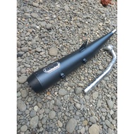 Exhaust Akagami Open Pipe For EX5 DASH 110 125 LC135 Wave 110 125 Y15ZR KRISS 100 125 SYM SRL 100 12