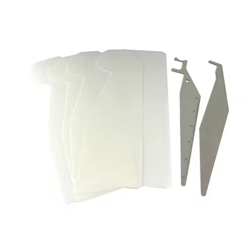 Multi Functional Locksmith Inserts, Door Gap Inserts Tools Slip Bypass Sheet Locksmith LockPick Kit