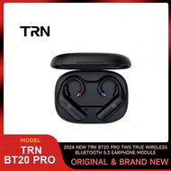 TRN BT20 Pro TWS True Bluetooth 5.3 Earphone Module Replaceable Plug Music Earbuds Ear Hook For CCA 