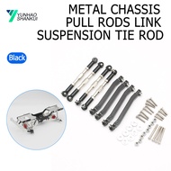 Metal Chassis Pull Rods Link Suspension Tie Rod for MN D90 D91 D96 D99 D99S MN90 MN99S 1/12 RC Car U