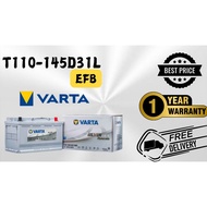 Car Battery Bateri Kereta Varta EFB T110 145D31L BATTERY - Start Stop Car Battery Mazda CX5 Diesel /