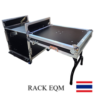 ตู้แร็ค 3ฝา 8U ลึก 19นิ้ว กางเป็นโต๊ะมิกซ์ได้ Rack 8U อุปกรณ์แร็ค อุปกรณ์ประกอบแร็ค ส่งจากไทย รับประ