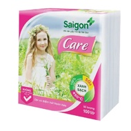 Thùng 48 Gói Khăn Ăn Sài Gòn Care 33x33