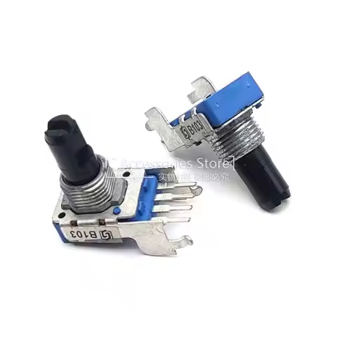 2PCS RK11K Single Potentiometer 4 Pin B10K B103 B50K B503 Amplifier Audio Volume Mixer Potentiometer