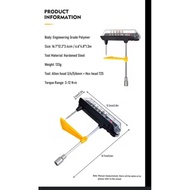 ThinkRider Torque Wrench 3-12 Nm Allen Key 3/4/5/6mm T25 Bicycle Repair Tools Wrench Bit Set MTB Roa