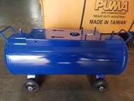 ถังพักลม 36 ลิตร พร้อมล้อ Puma (ของแท้ 100%) อะไหล่ปั๊มลม