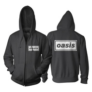 Oasis Zipper Hoodie Jacket