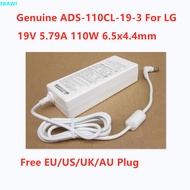 Genuine ADS-110CL-19-3 19V 5.79A 19.5V 5.65A AC Adapter For LG 34UM95C 34UC98 PF1500G PROJECTOR BFP1