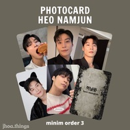 [UNOFFICIAL] HEO PHOTOCARD JUN NAMJUNNAM JOON ACTOR KOREA CHA SEGYE MY ROYAL NEMESIS KDRAMA SERIES