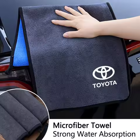 Thickened Car Wash Towel Drying Cloth Cleaning Rag for Toyota Trd Hv Rz Rc C-Hr Yaris Camry Corolla 