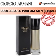 Giorgio Armani Code Absolu Parfum for Men (110ml) EDP Absolute Green [Brand New 100% Authentic Perfume/Fragrance]