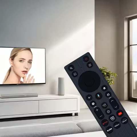 RC923A FMB1 Voice Remote Control for TCL QLED QD-Mini LED 4K UHD Smart TV G0401-000267 QM5K, QM6K, Q
