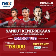 PAKET WORLD CUP U-17 NEX PARABOLA