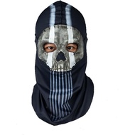 Topeng Tengkorak Hantu Wira A&C Skeleton Balaclava Topeng Kostum Cosplay Wajah Penuh Hiasan Kepala u