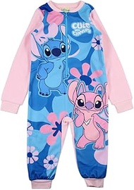 Disney Stitch & Lilo or Paw Patrol Skye Girls' Jumpsuit Onesie Onesie Cuddly Suit 3-8 Years Sleepwea