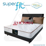 Superfit Comforta Fusion 140 X 200 140X200 Full Set Fullset Spring Bed
