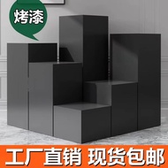 ((Ready stock) Black Paint Display Stand Clothing Model Platform Window Display Cabinet Commercial E