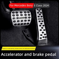 For Mercedes Benz E Class W214 E300 E260 E200 E450 2024,Car Brake Accelerator Pedal Protective Case 