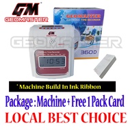 Geomaster 360D Punch Card Machine Time Recorder 360D Time Recorder Punch Card Machine Time Attenda