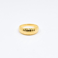 Everest Jewellery - Ring ( 916 gold ) 1C FEN CUTTING DESIGN RING
