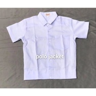 polo jacket  school uniform white polo for kids