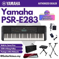 Yamaha PSR-E283 Portable 61 Key Portable Electric Keyboard - ( PSR E283 / PSRE283 ) NEW REALESE keyb