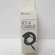 SUNPOWER RT-4 CABLE 相機無線快門線 連接線 適用 DC2 Nikon 單眼相機 快門遙控器專 快門線