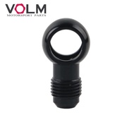 Aluminum banjo adaptor Bolt AN3 AN4 AN6 AN8 AN10 an to 12mm 14mm 16mm 18mm brake fitting Black