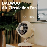 Daewoo DAEWOO Air Circulation Fan F46 Household Desktop Light-Tone Shaking Head Fan Desktop Circulat