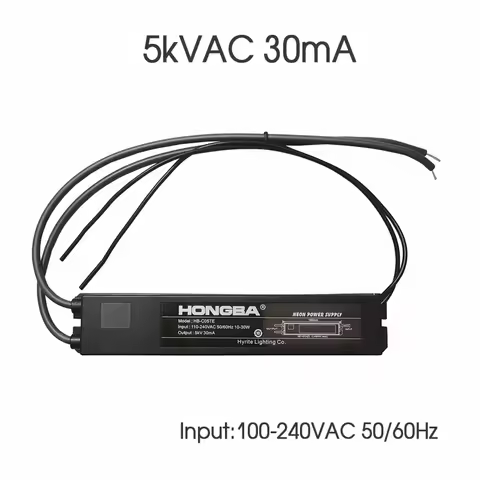 Neon Sign Transformer Neon Power Supply Ballast No Plug US Plug EU Plug Input 100-240VAC 50/60Hz Out