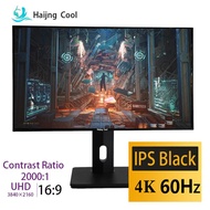 จอมอนิเตอร์เกมส์ PC 27นิ้ว LED HD 4K 60Hz Hdmi/DP UHD จอมอนิเตอร์144HZ คอมพิวเตอร์2K แท่นโชว์เรียบสำหรับ PS4 PS5