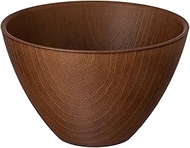 Sunlife 832684 Wood Grain Multi Bowl, Approx. 18.1 fl oz (510 ml), Diameter 5.0 x 3.1 inches (12.8 x