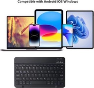 Wireless Bluetooth Keyboard (Ultra-Slim & Compact )for Apple Android Windows Tablet Cell Phone iPhon