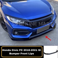 Honda Civic Fc Civic FK7 SI Bumper  Front Diffuser Front Lips 2016-2021