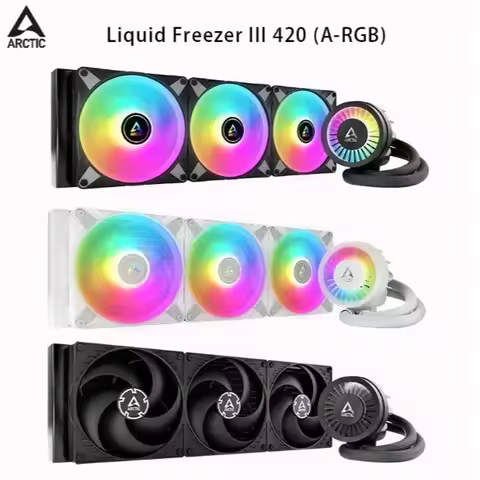Integrated Water Cooled CPU Cooler 420mm Radiator For Arctic Liquid Freezer III Pro